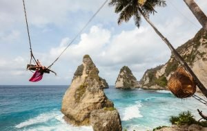 Diamond Beach Swing Bali