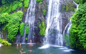 Banyumala twin waterfall